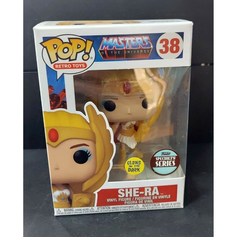 Masters Of The Universe She-Ra Glow In Dark Funko Pop Vinyl Figure #38